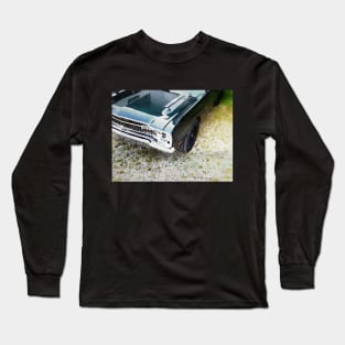 Watercolor of a vintage car Long Sleeve T-Shirt